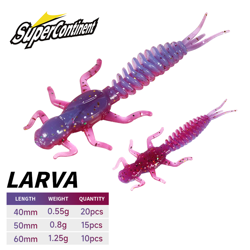 Fishing Lure Soft Plastic - 2019New portée leurres souples leurres en
