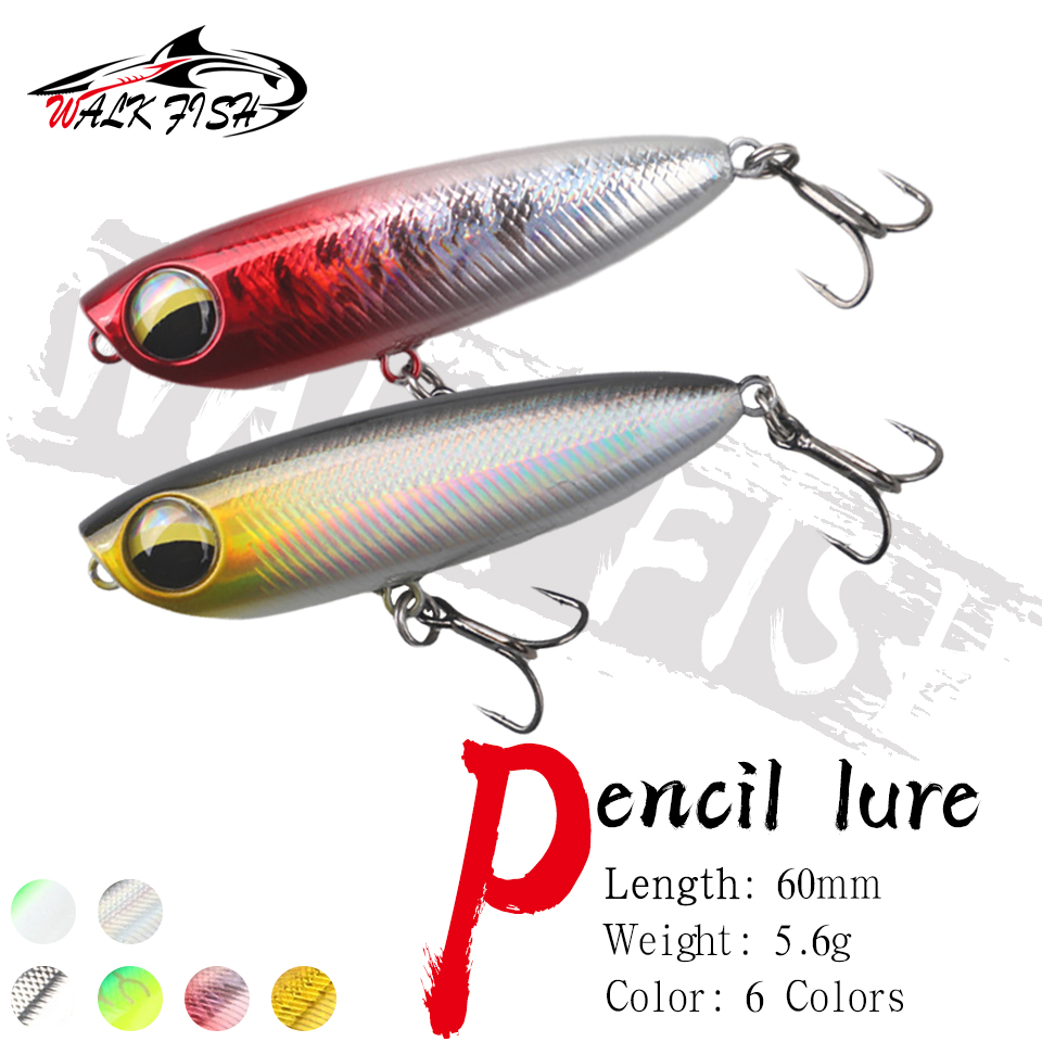 Fishing Lure Popper - WALK FISH 1 pièce 6 cm