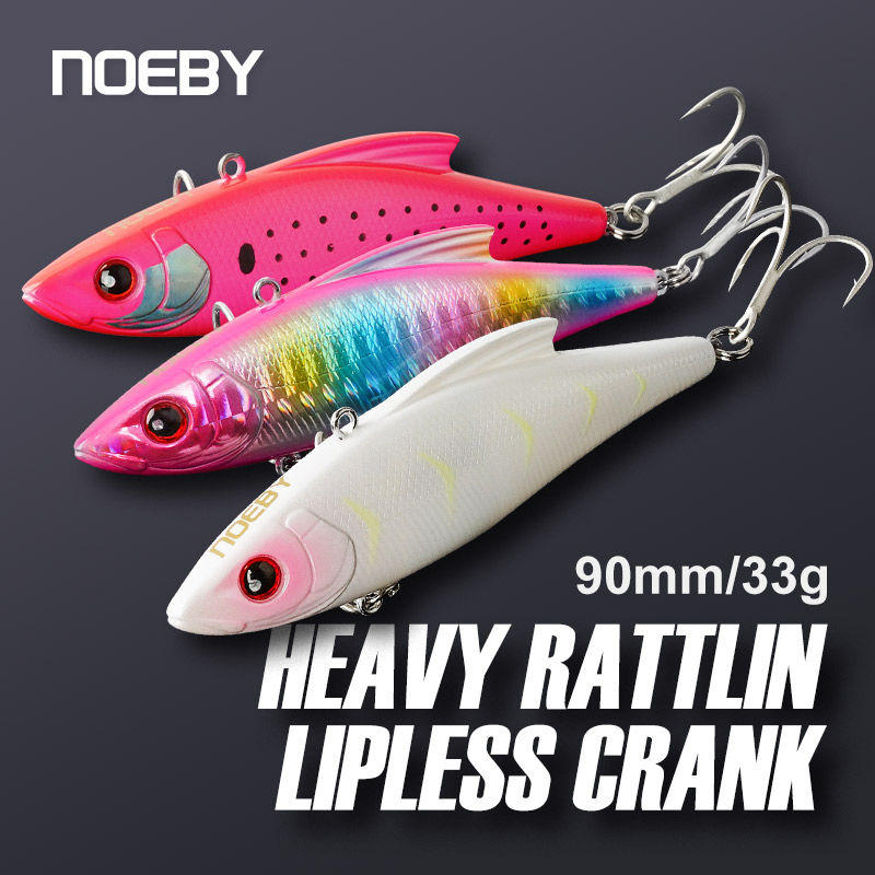Fishing Lure Crankbait - Noeby 3 Pièces 90mm 33g Vibes