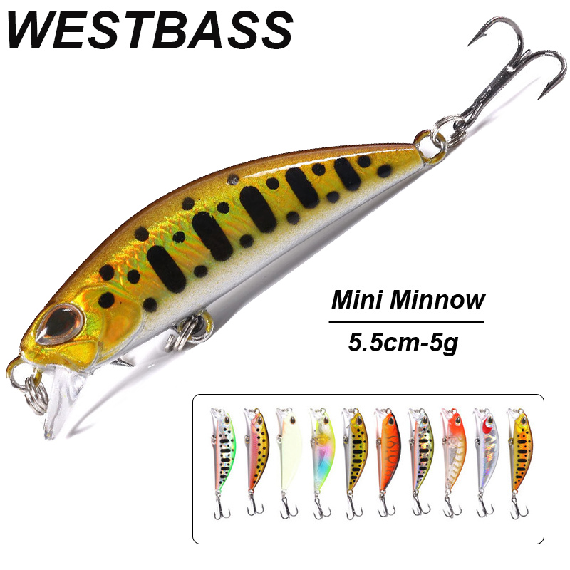 WESTBASS 1PX Micro leurre méné - Fishing Lure Swimbait avis et prix