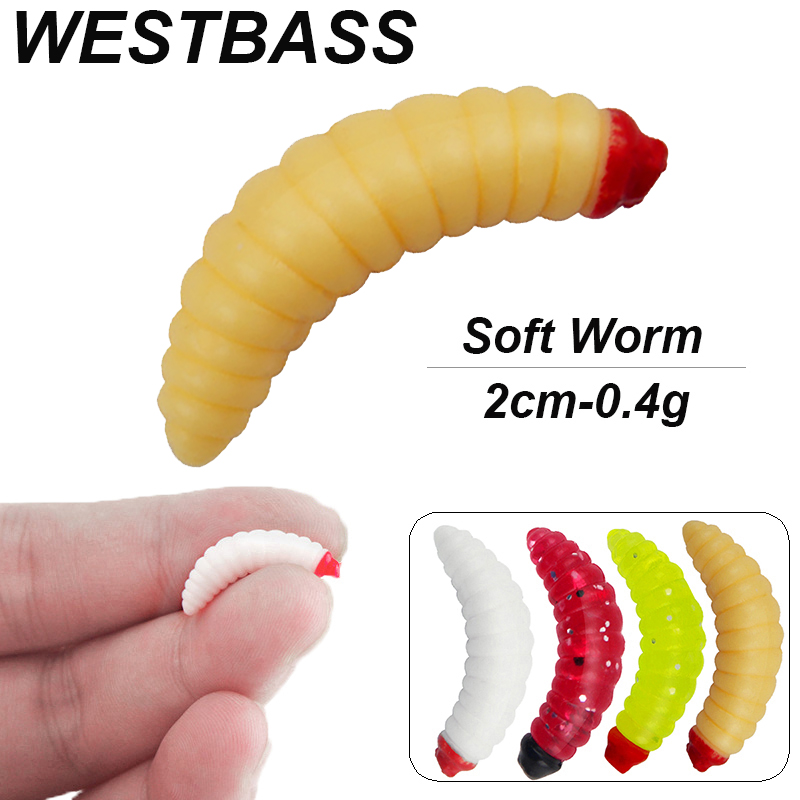 WESTBASS 20/50 pièces larve so - Fishing Lure Soft Plastic avis et prix