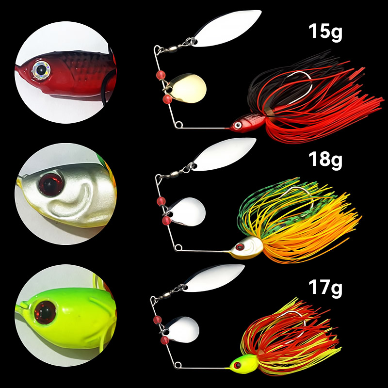 Bazooka 15g 18g Spinnerbait le - Fishing Lure Swimbait avis et prix
