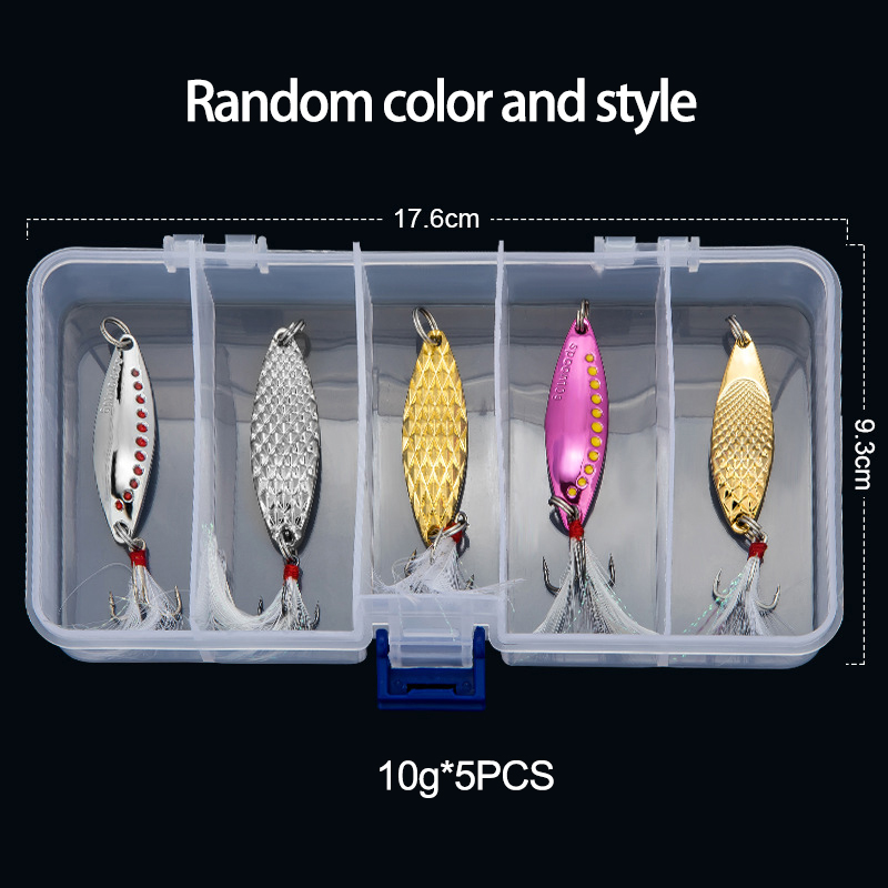 Cuillère en métal Spinner leur - Fishing Lure Spoon avis et prix