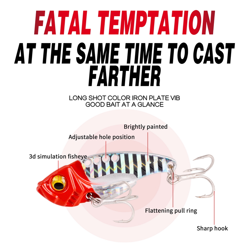 Leurre de pêche en métal dur a - Fishing Lure Blade Bait avis et prix