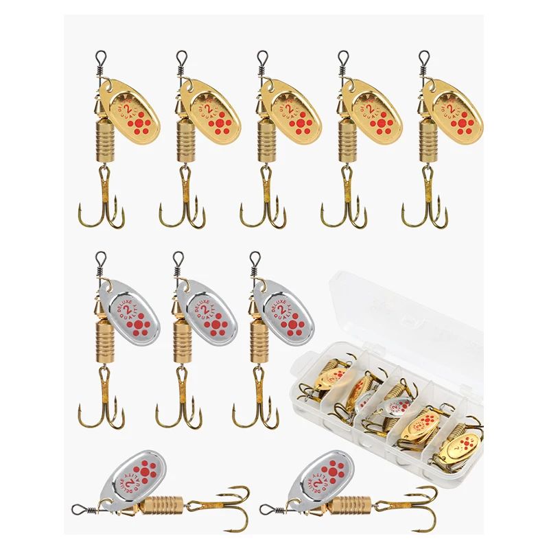 JSFUN Ensemble de 10 leurres r - Fishing Lure Blade Bait avis et prix