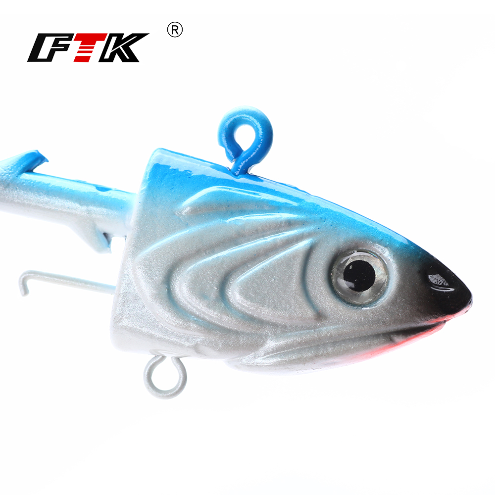 FTK 2 pièces tête de gabarit c - Fishing Lure Soft Plastic avis et prix