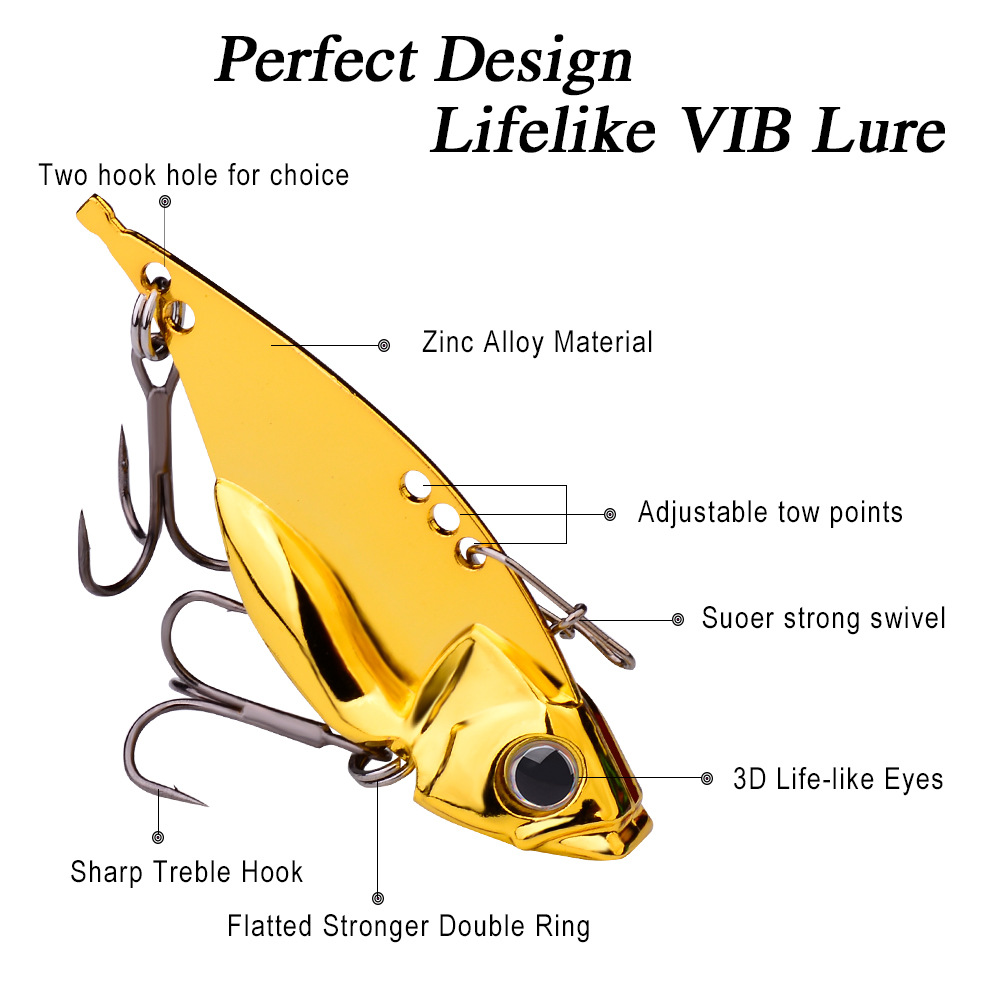 Leurre de pêche personnalisé g - Fishing Lure Blade Bait avis et prix
