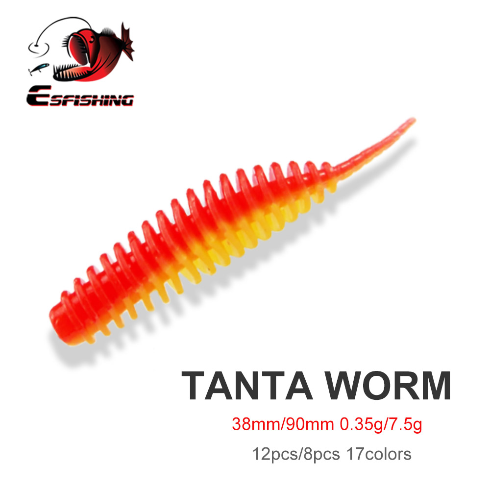 ESFISHING Leurre de pêche vers - Fishing Lure Soft Plastic avis et prix