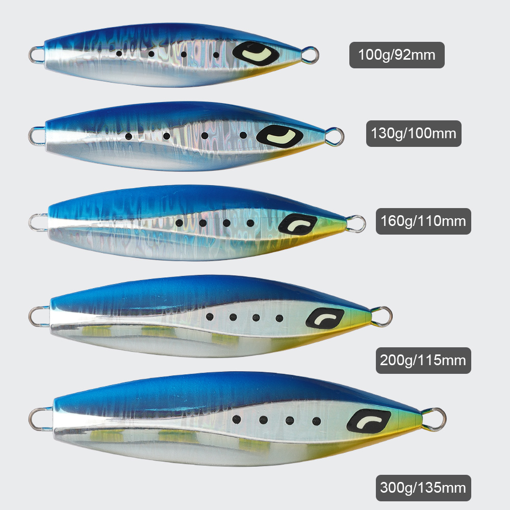 JIGGING PRO 100g 130g 160g 200 - Fishing Lure Spoon avis et prix