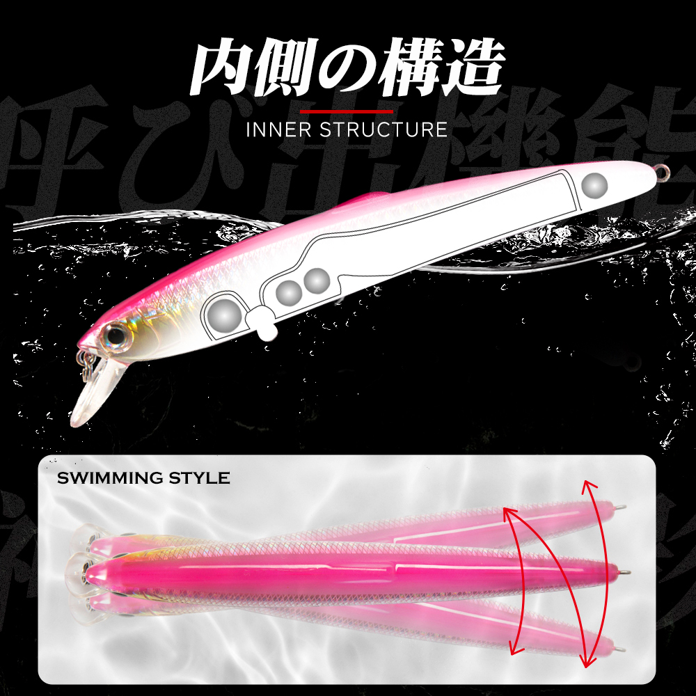Leurre de pêche Hunthouse Saru - Fishing Lure Jerkbait avis et prix