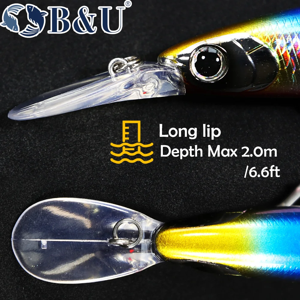 B & U-Leurre méné rigide coula - Fishing Lure Jerkbait avis et prix